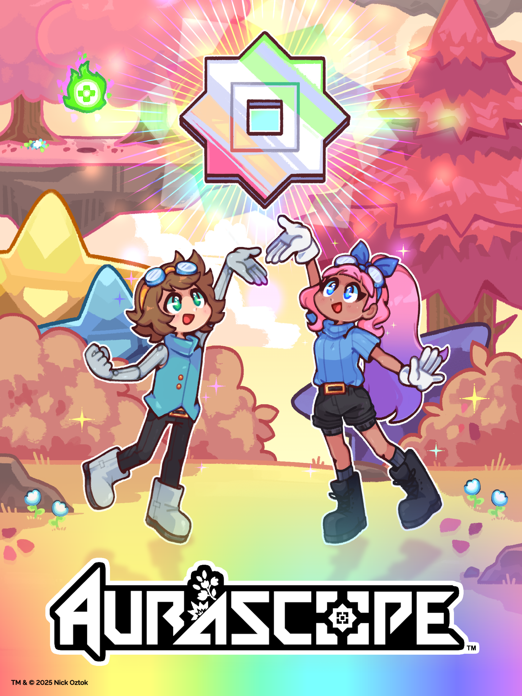 Aurascope box cover artwork